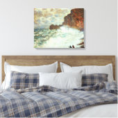 Toile Température Météo un Etretat, Mer Brute - Claude M (Insitu(Chambre))