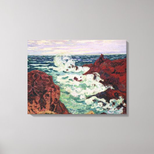 Toile Tempête à Agay, 1895 (Recto)