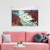 Toile Tempête à Agay, 1895 (Insitu(Salon))