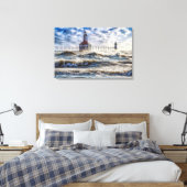 Toile Tempête au phare de St Joseph (Insitu(Chambre))