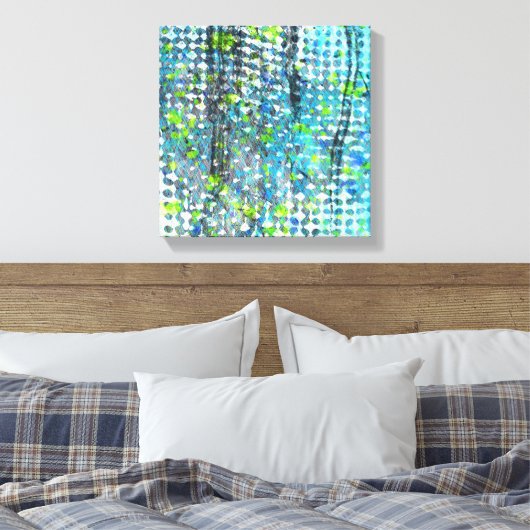 Toile Tempête balnéaire (Insitu(Chambre))