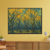 Toile Tempête dans la forêt d'Or (Insitu(Salon))
