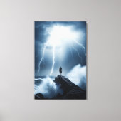 Toile Tempête de l'âme (Recto)