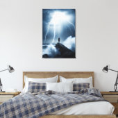 Toile Tempête de l'âme (Insitu(Chambre))