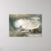 Toile Tempête de neige, Mont Cenis (Recto)