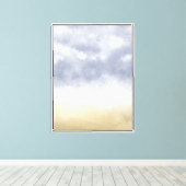 Toile Tempête de plage impressionniste (Insitu (Plancher de Bois))