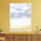 Toile Tempête de plage impressionniste (Insitu(Salon))