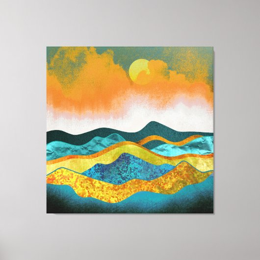 Toile Tempête de pluie (Recto)