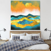 Toile Tempête de pluie (Insitu(Chambre))