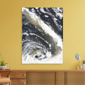 Toile Tempête de poussière au-dessus de la mer de Tasman (Insitu(Salon))