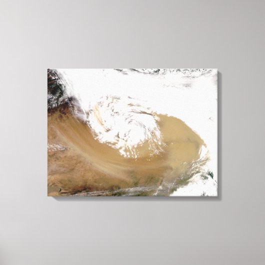 Toile Tempête de poussière dans le nord de la Chine 2 (Recto)