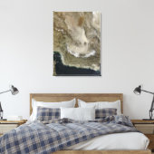 Toile Tempête de poussière en Iran (Insitu(Chambre))