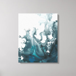 Toile Tempête d'indigo