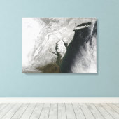 Toile Tempête hivernale sévère (Insitu (Plancher de Bois))