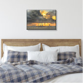 Toile Tempête imminente au coucher du soleil à Key West, (Insitu(Chambre))