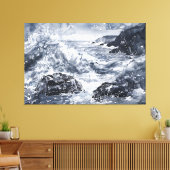 Toile Tempête sur la côte galloise (Insitu(Salon))