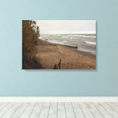 Toile Tempête sur le lac Supérieur (Insitu (Plancher de Bois))