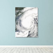 Toile Tempête tropicale Chanchu (Insitu (Plancher de Bois))