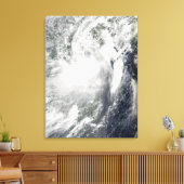 Toile Tempête tropicale Conson approchant le Vietnam (Insitu(Salon))