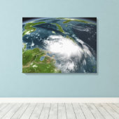 Toile Tempête tropicale Dennis (Insitu (Plancher de Bois))