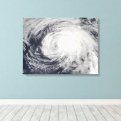 Toile Tempête tropicale Ele dans le Pacifique central (Insitu (Plancher de Bois))