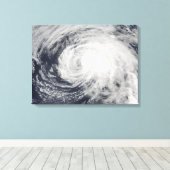 Toile Tempête tropicale Ele dans le Pacifique central (Insitu (Plancher de Bois))