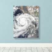 Toile Tempête tropicale Emilia (Insitu (Plancher de Bois))