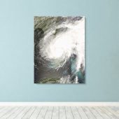 Toile Tempête tropicale Fay (Insitu (Plancher de Bois))
