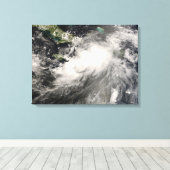 Toile Tempête tropicale Gustav dans la mer des Caraïbes (Insitu (Plancher de Bois))