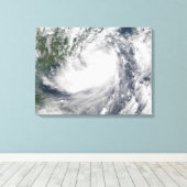 Toile Tempête tropicale Hagupit (Insitu (Plancher de Bois))