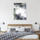 Toile Tempête tropicale Ida dans la mer des Caraïbes 2 (Insitu(Chambre))