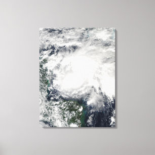 Toile Tempête tropicale IDA en mer des Caraïbes