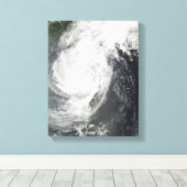 Toile Tempête tropicale Parm (Insitu (Plancher de Bois))