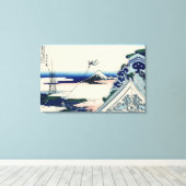 Toile Temple Asakusa Honganji dans la capitale orientale (Insitu (Plancher de Bois))