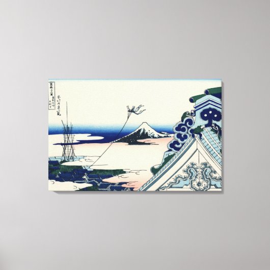 Toile Temple Asakusa Honganji dans la capitale orientale (Recto)