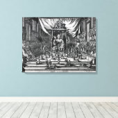 Toile Temple bouddhiste, illustration (Insitu (Plancher de Bois))