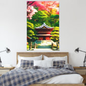 Toile Temple Cherry Blossom (Insitu(Chambre))