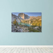 Toile Temple Crag et Second Lake (Insitu (Plancher de Bois))
