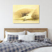 Toile Temple d'Abou Simbel extraite, de "Egypt and Nu (Insitu(Chambre))