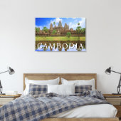 Toile Temple d'Angkor Wat | Kampuchea, Cambodge (Insitu(Chambre))