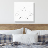 Toile temple de phoenix arizona croquis simple moderne (Insitu(Chambre))