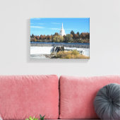 Toile Temple des chutes d'Idaho (Insitu(Salon))