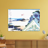 Toile Temple d'Honganji à Asakusa à Edo (Insitu(Salon))