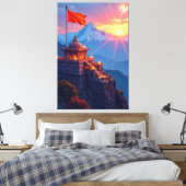 Toile Temple du Sommet (Insitu(Chambre))