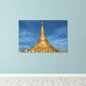 Toile Temple du Stupa doré (Insitu (Plancher de Bois))