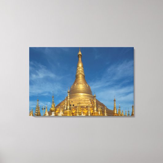Toile Temple du Stupa doré (Recto)