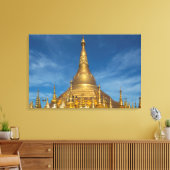 Toile Temple du Stupa doré (Insitu(Salon))