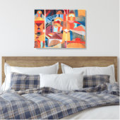 Toile Temple Gardens | Paul Klee | (Insitu(Chambre))