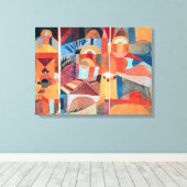 Toile Temple Gardens | Paul Klee | (Insitu (Plancher de Bois))