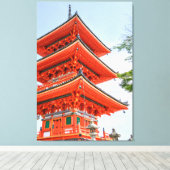 Toile Temple japonais (Insitu (Plancher de Bois))